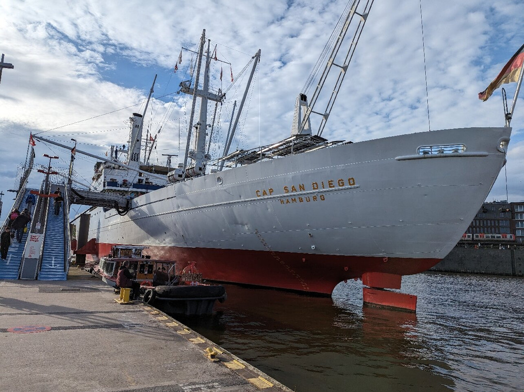 Museumsschiff Cap San Diego-汉堡必去景点