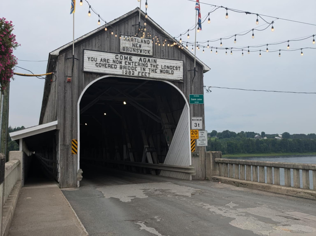 Hartland Covered Bridge-Hartland必去景点