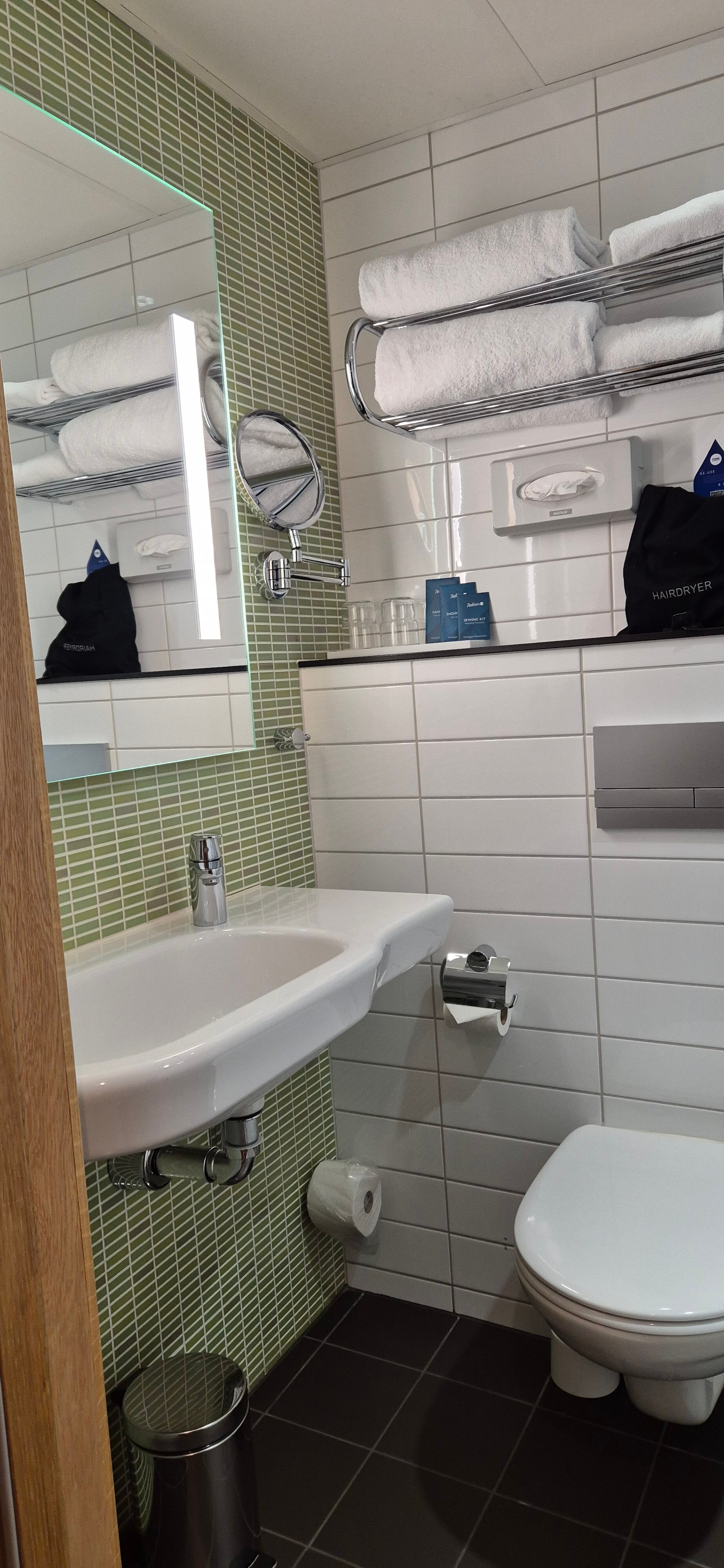 Radisson Blu Hotel, Tromso-浴室