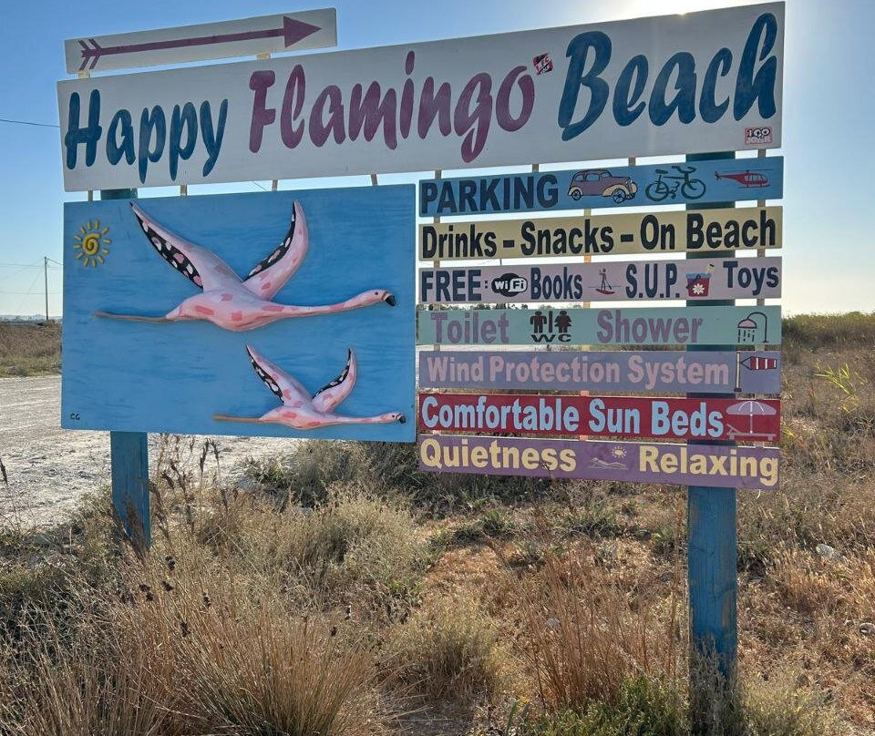 Happy Flamingo Beach-Tigaki必去景点