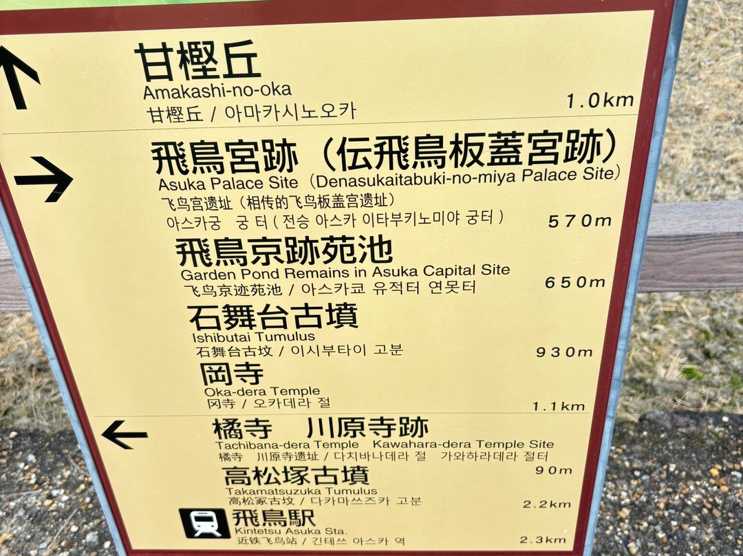 The Legendary Site of Asuka Itabuki Miya-明日香村必去景点