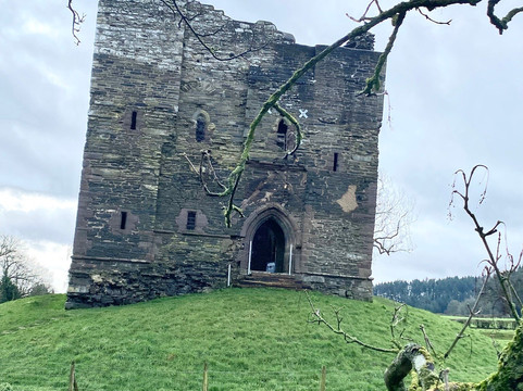 Hopton Castle Ruin-Hopton Castle必去景点