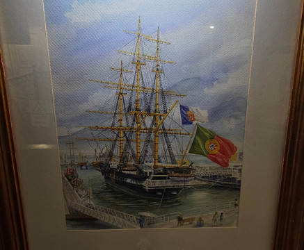Fragata D. Fernando II e Gloria-阿尔马达必去景点