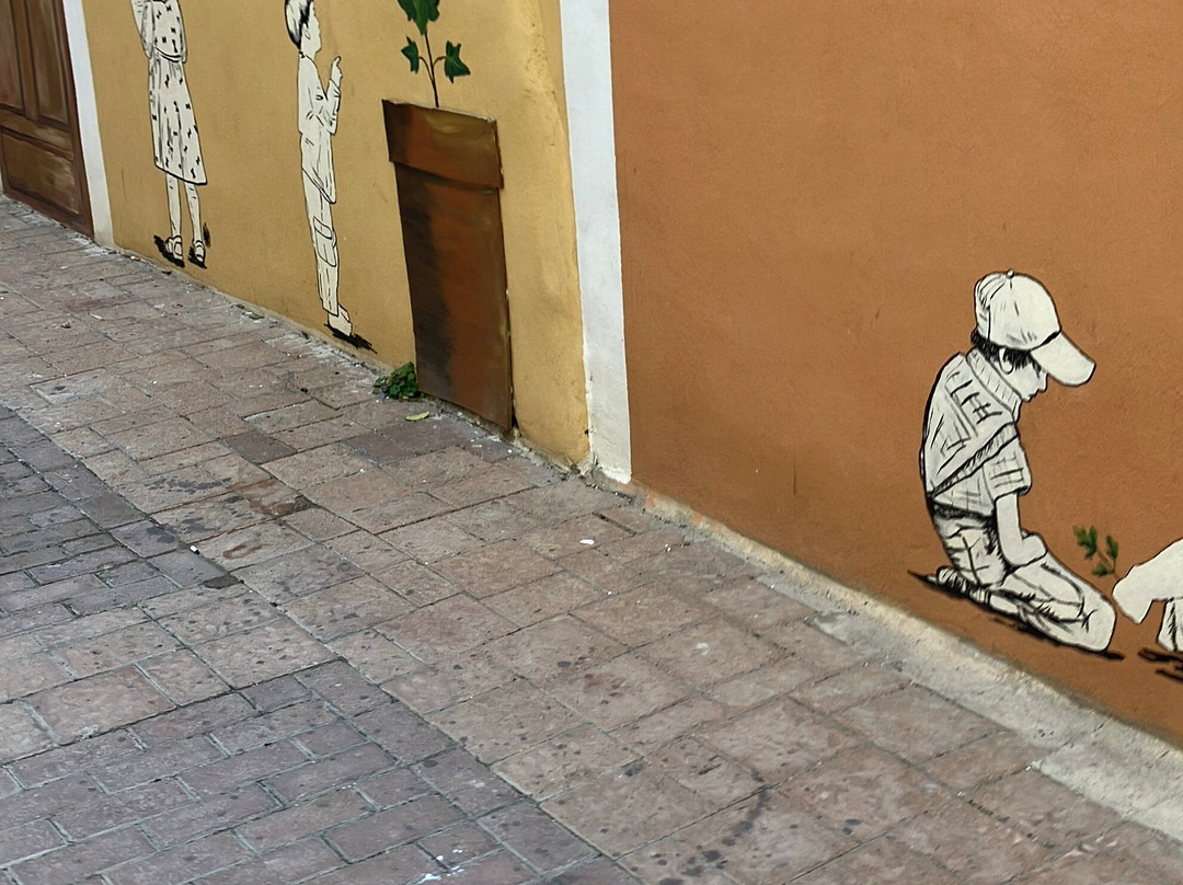 Mural Marinero Tatuado und andere-Villajoyosa必去景点