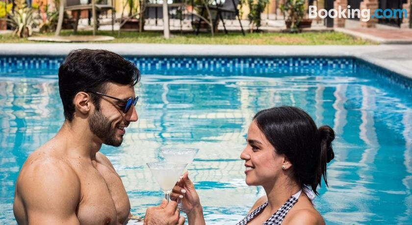 Ajijic酒店住宿-Hotel Sol Y Luna Spa