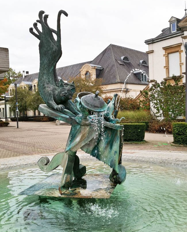 Fontaine Maus Kätti-Mondorf-les-Bains必去景点