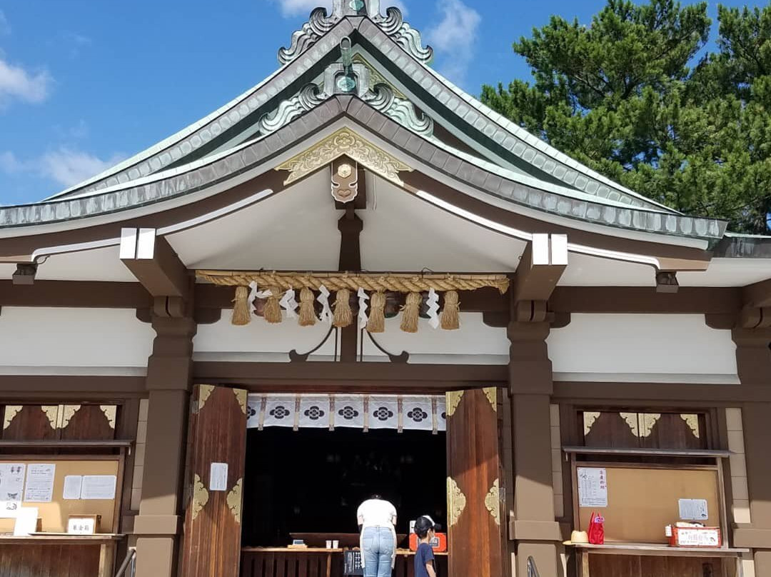 Kameyama Hachimangu Shrine-下关市必去景点