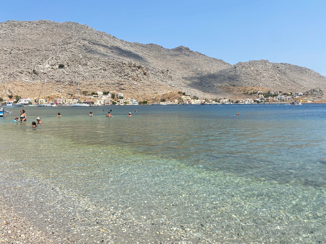 Pedi Beach-Symi必去景点