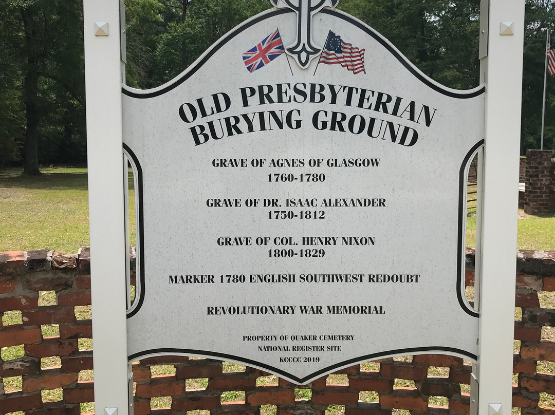 Old Presbyterian Burying Ground-Camden必去景点