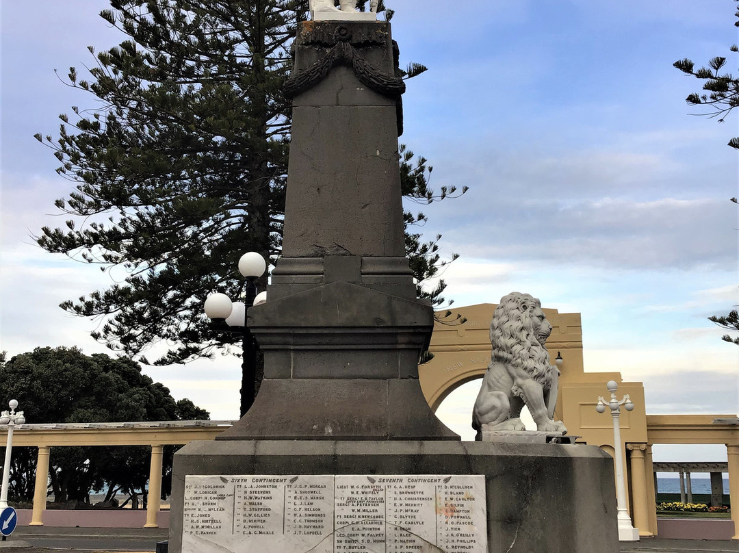 A Wave in Time Statue-纳皮尔必去景点