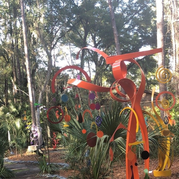 Palmeto Oaks Sculpture Garden-布拉夫顿必去景点