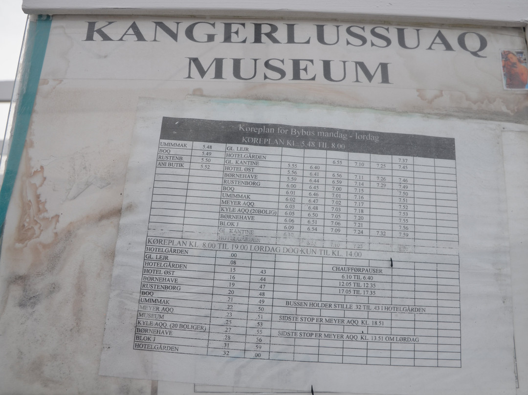 Kangerlussuaq Museum-格陵兰岛康克鲁斯瓦格镇必去景点