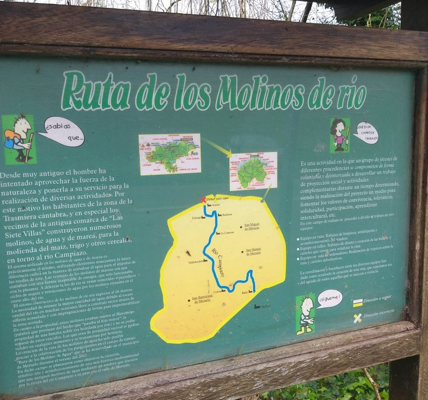 Ruta de los Molinos de Agua-San Miguel De Meruelo必去景点