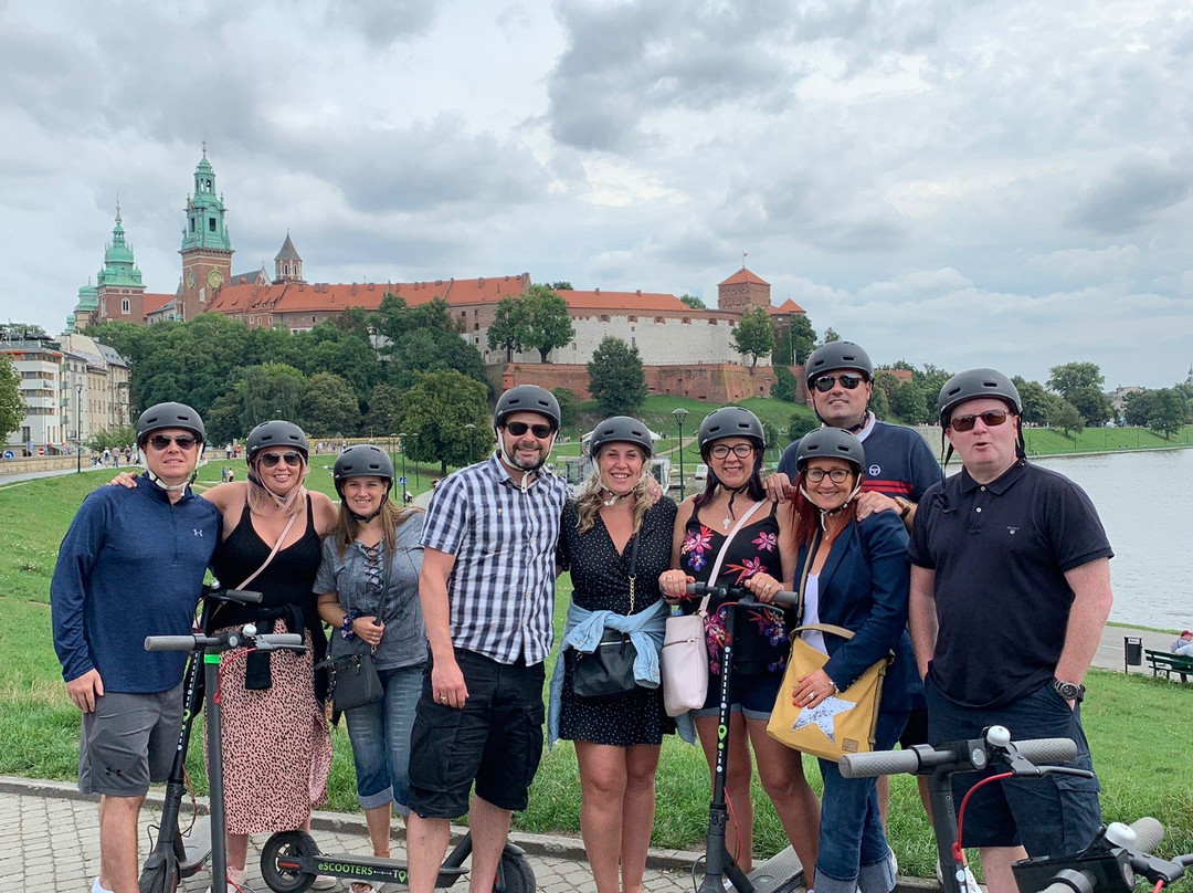 eScooters Tours-克拉科夫必去景点