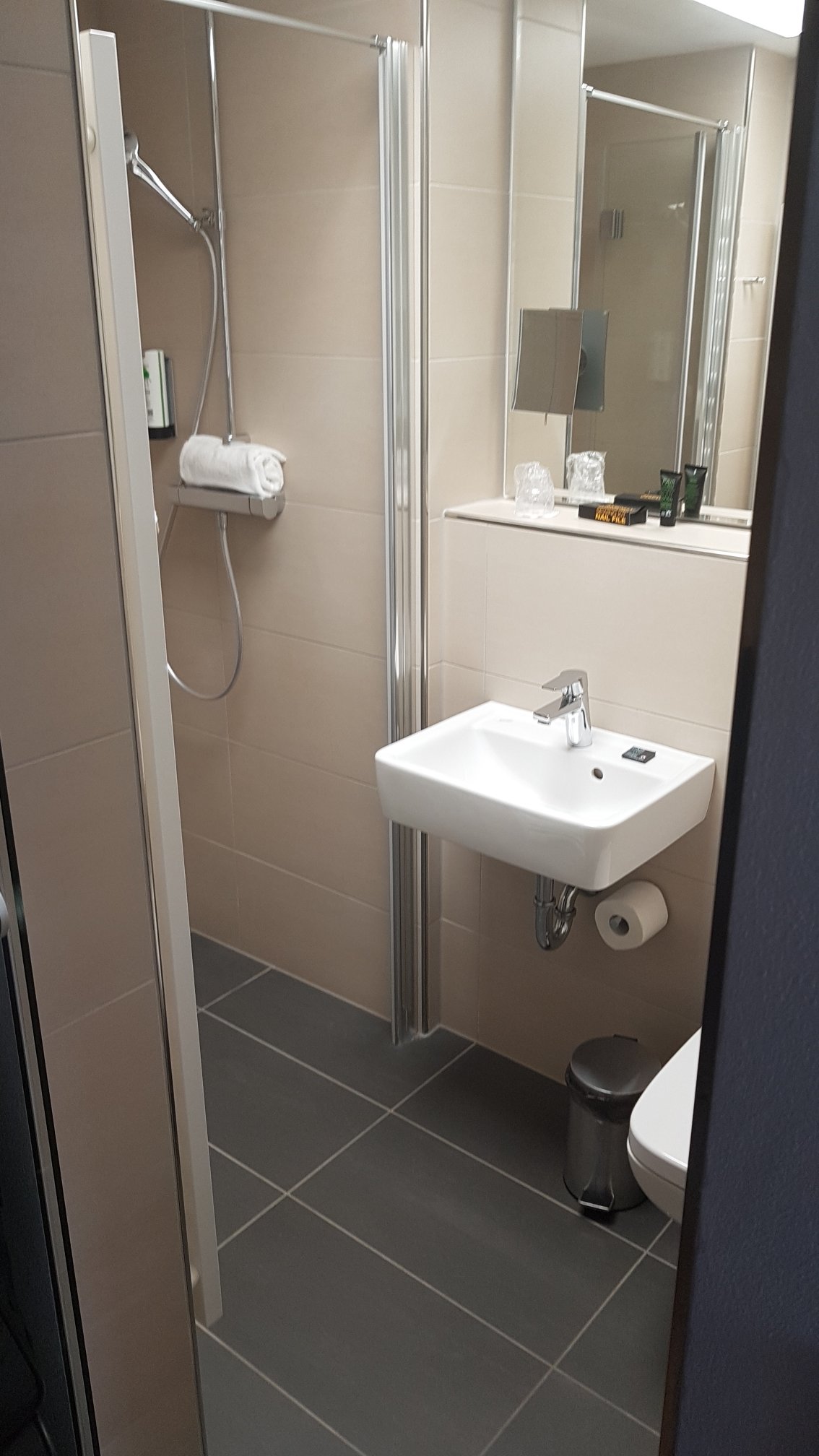 Food Hotel Neuwied-浴室