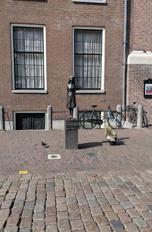 Statue of Anne Frank景点图片