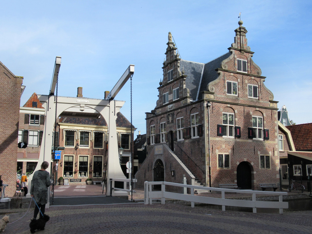 Raadhuis en Waag De Rijp uit 1630景点图片