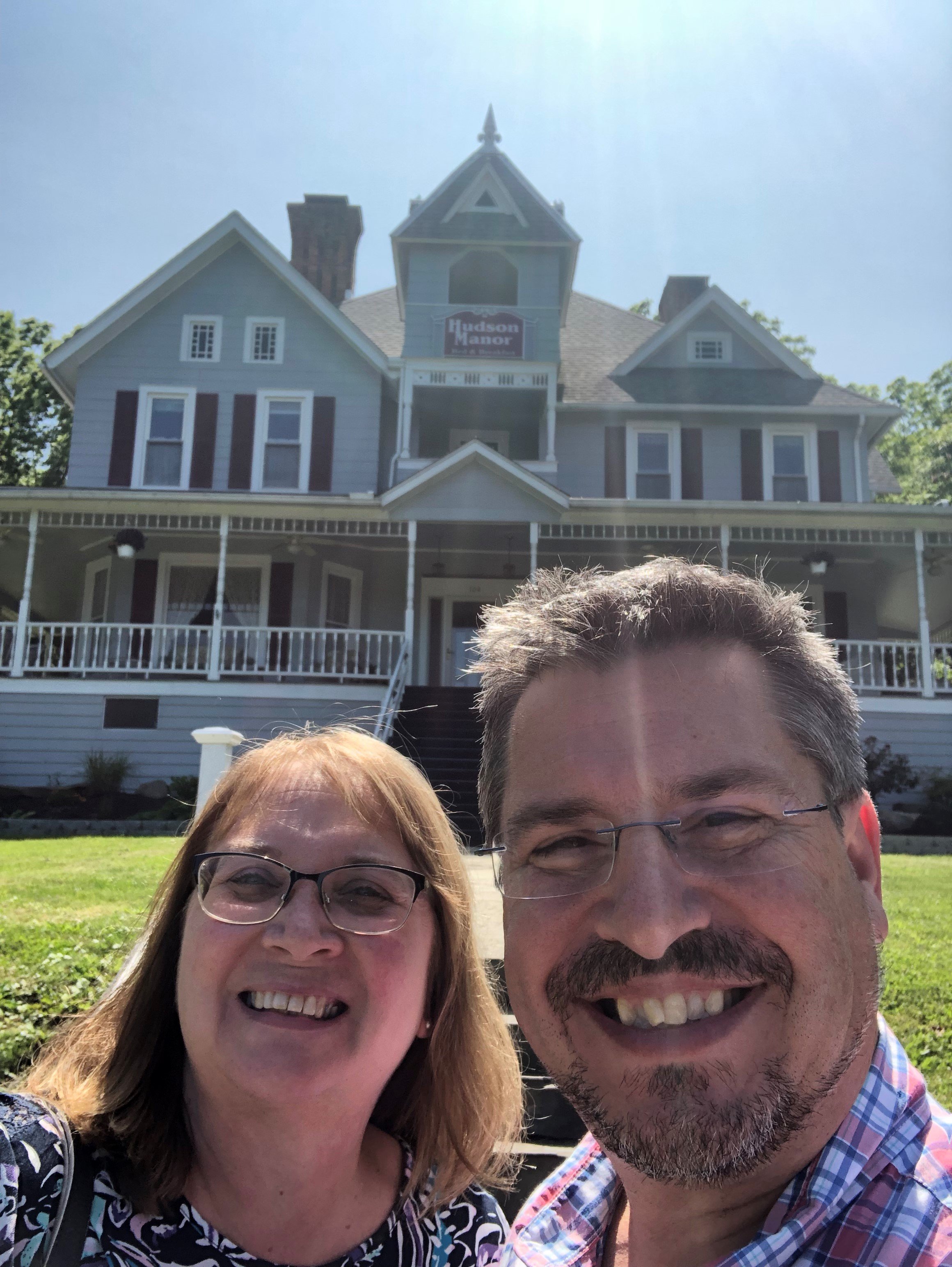 Hudson Manor Bed and Breakfast-浴室