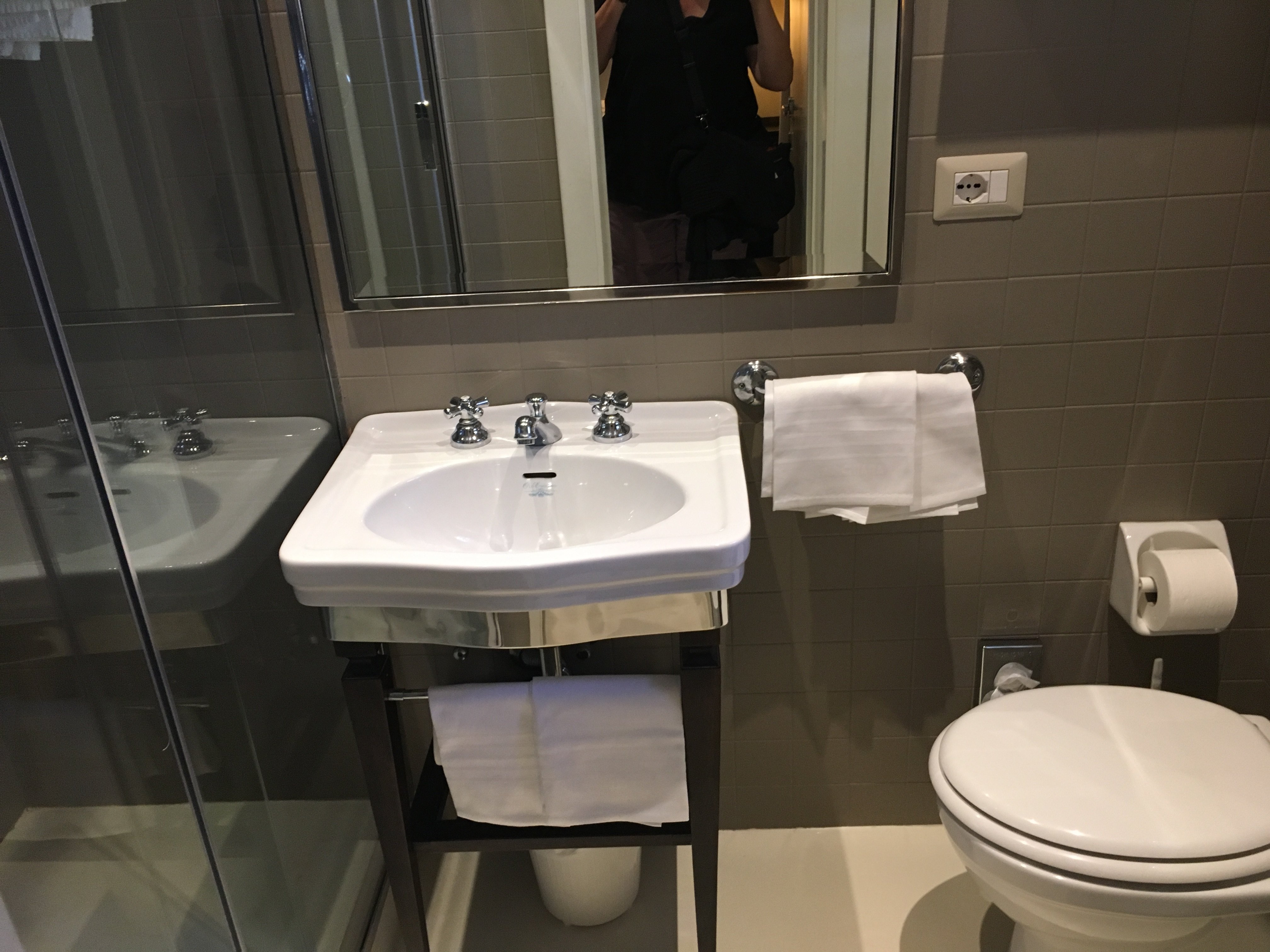Grand Hotel Francia & Quirinale-浴室
