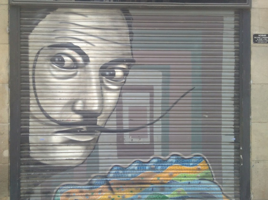 Street Art Barcelona-巴塞罗那必去景点