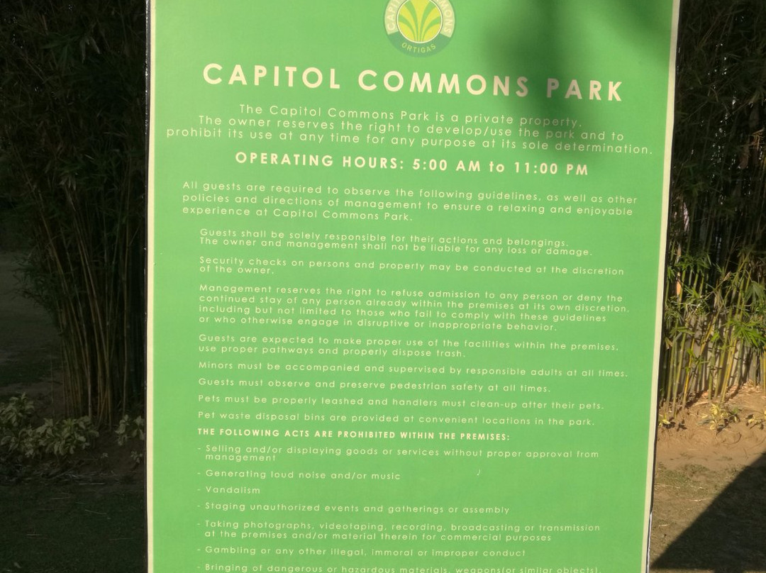 Capitol Commons Park-巴石必去景点