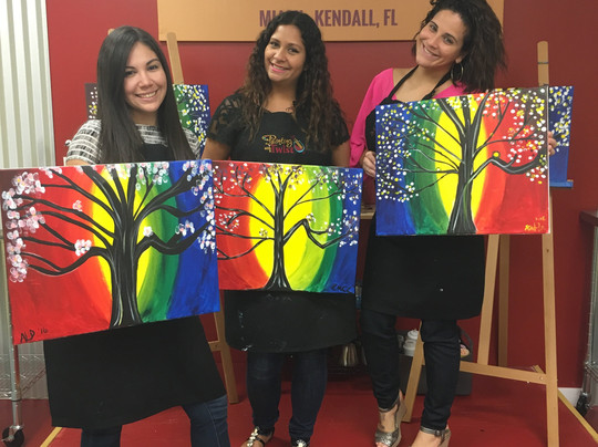 Painting with a Twist-迈阿密必去景点