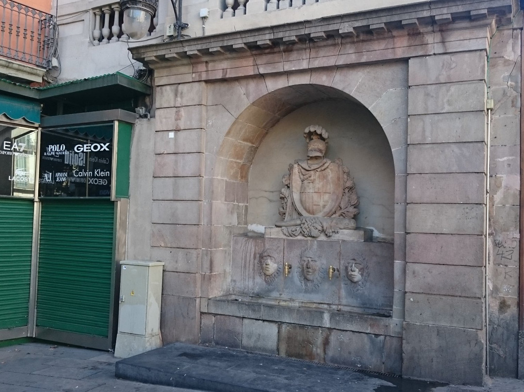 Font Pla de la Boqueria-巴塞罗那必去景点