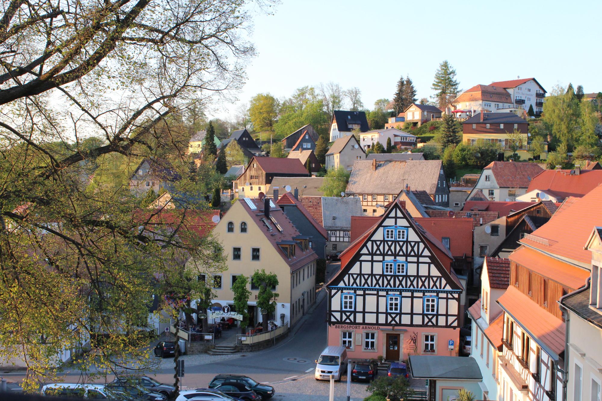 MB Hotel Weisser Hirsch-浴室