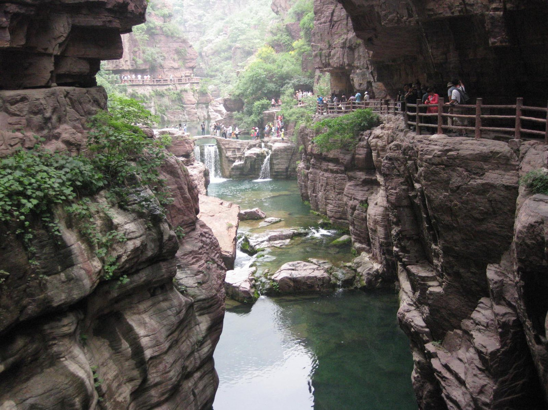 云台山地质公园景点图片