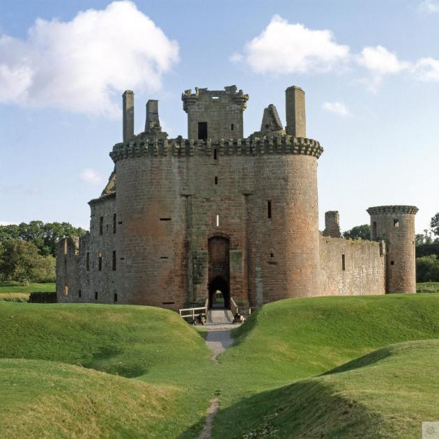 Caerlaverock Castle-邓弗里斯必去景点