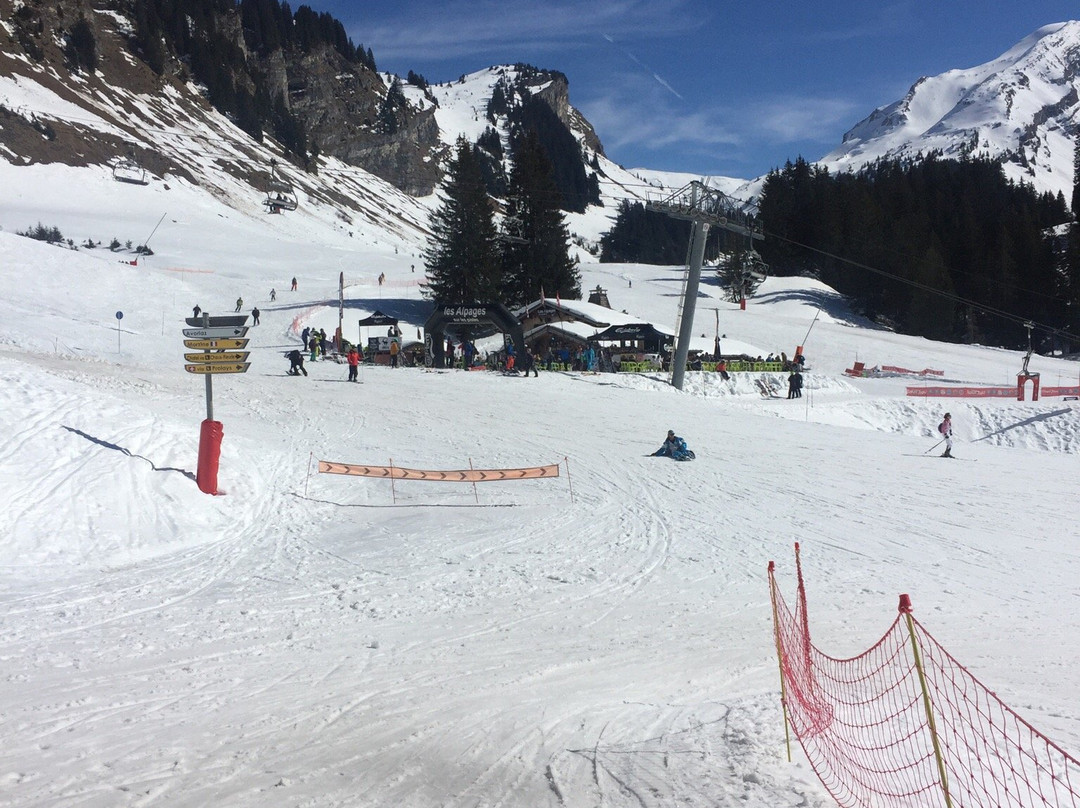 Les Alpages sur les pistes
