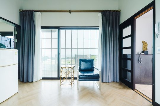 琥珀璞山度假村济州-客卧