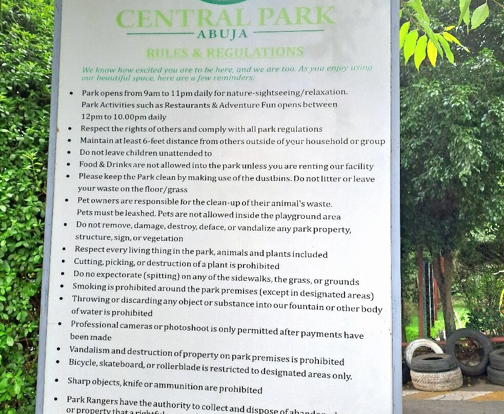 Central Park Abuja景点图片