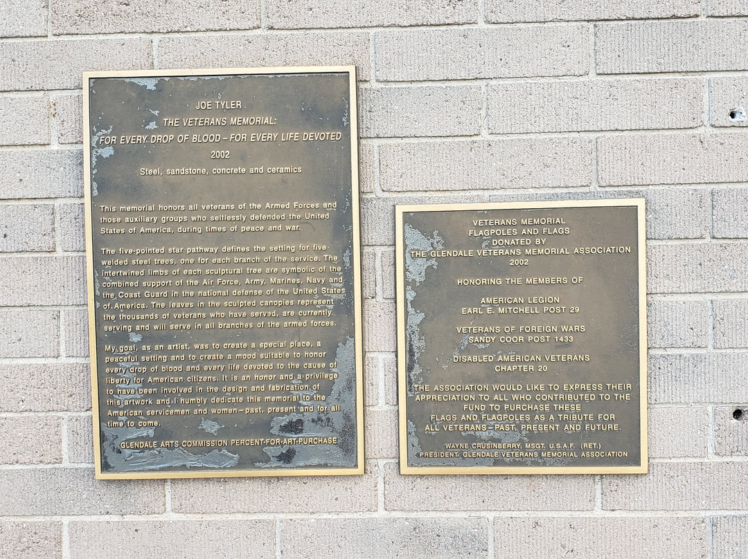 Veterans Memorial-格兰岱尔必去景点