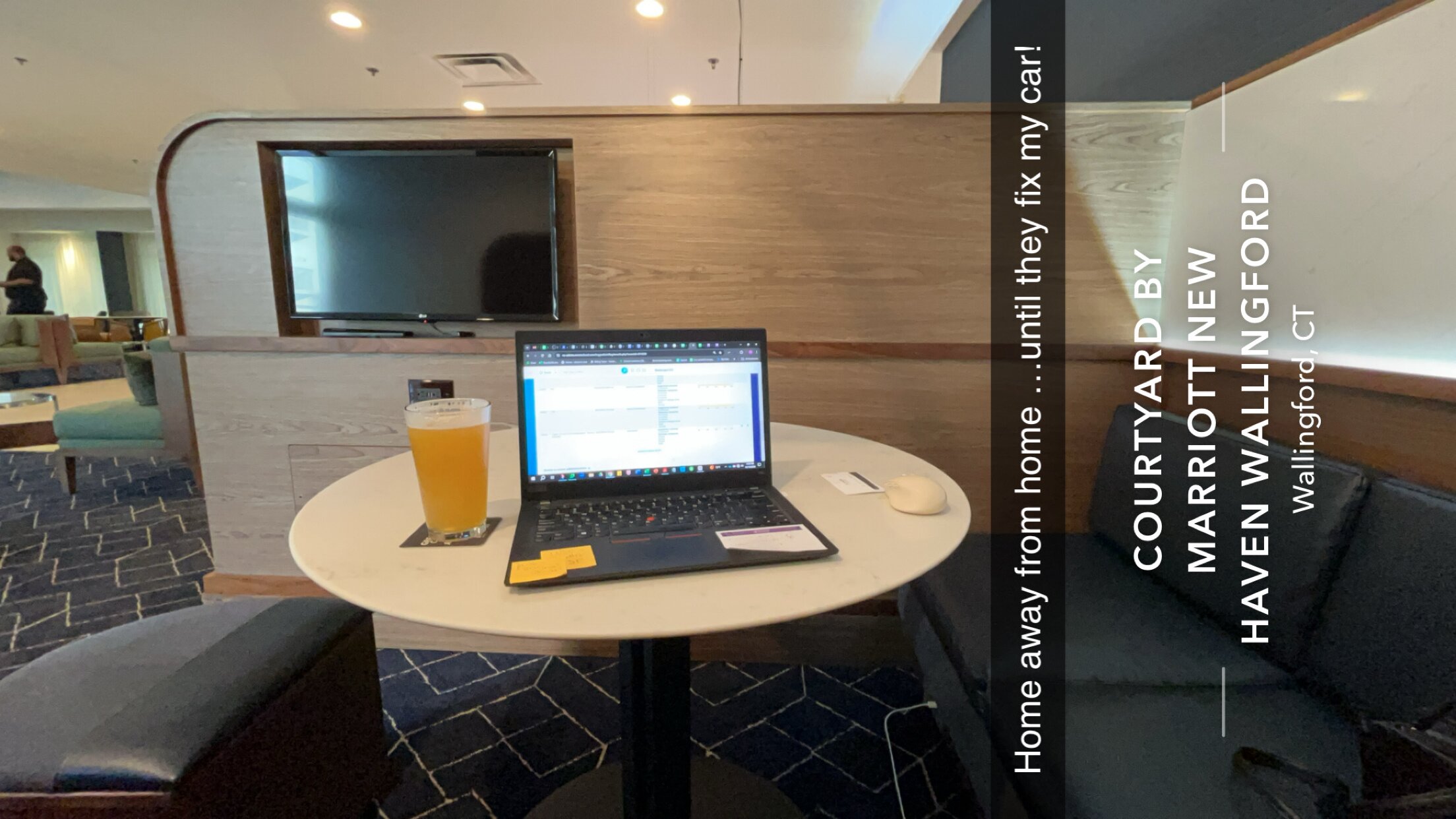 纽黑文沃灵福德万怡酒店-浴室