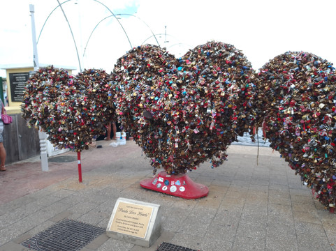 Punda Love Hearts-威廉斯塔德必去景点