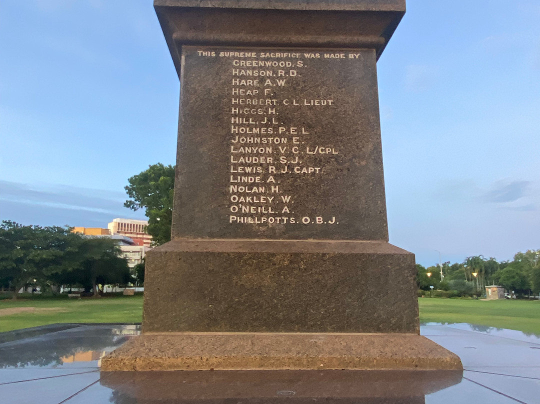 Darwin Cenotaph-达尔文市必去景点