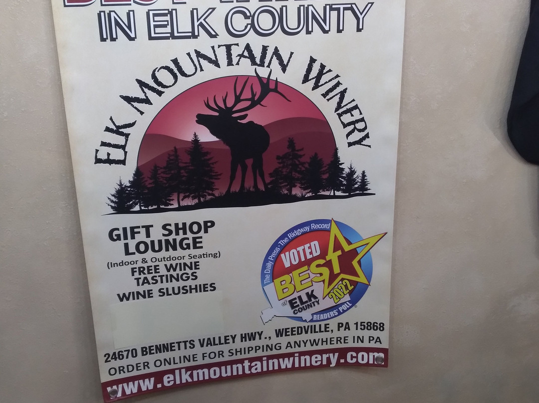 Elk Mountain Winery-Weedville必去景点