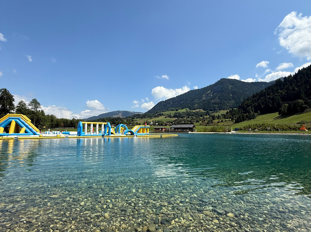 Plan d eau Praz sur Arly