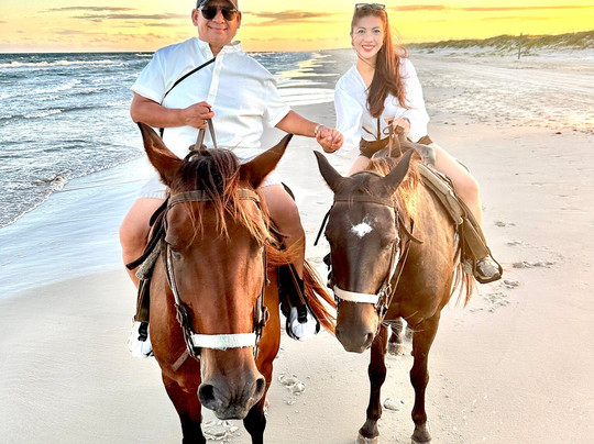 Horses On The Beach: Corpus Christi-科珀斯克里斯蒂市必去景点