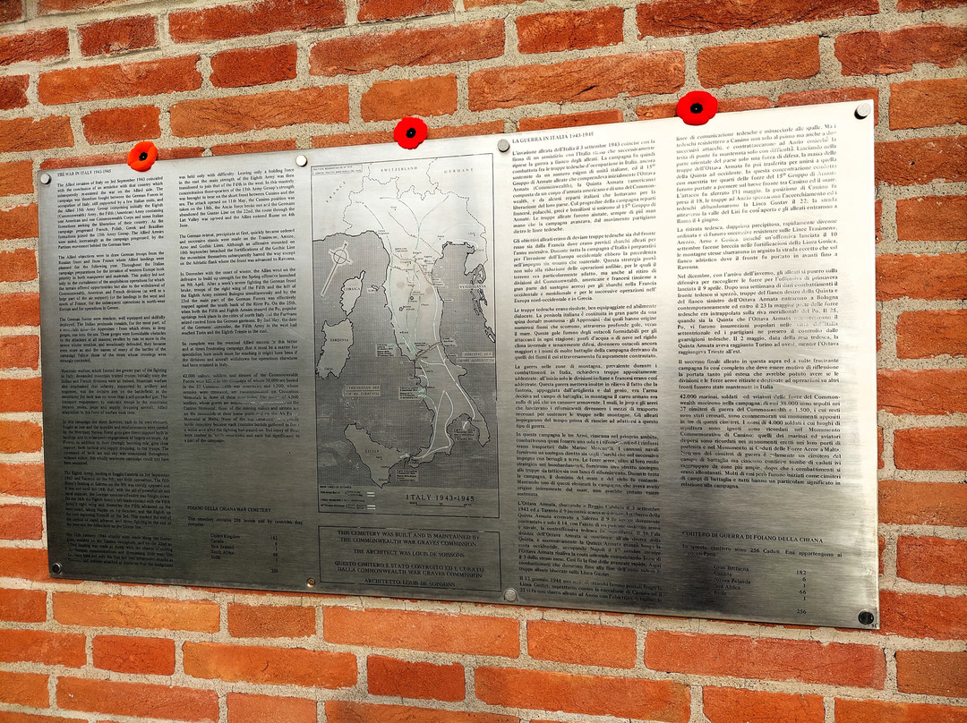 Foiano Della Chiana War Cemetery-Foiano della Chiana必去景点