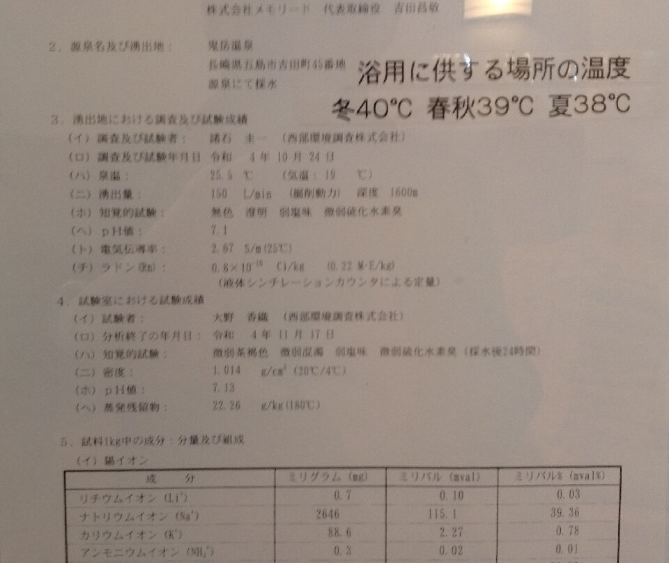 Onidake Onsen-五岛市必去景点
