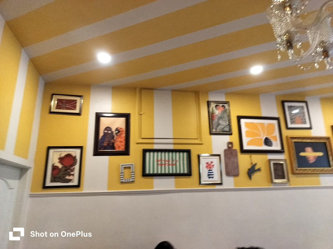 Behind Yellow Doors Diner