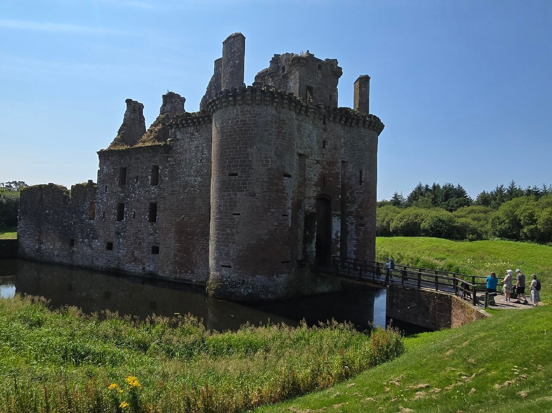 Caerlaverock Castle-邓弗里斯必去景点