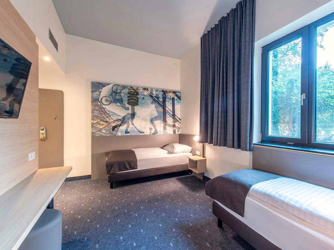 Moosbach酒店住宿-B&B Hotel München-Olympiapark
