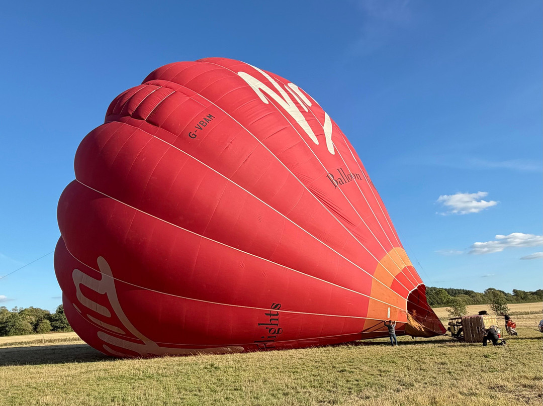 Virgin Balloon Flights - Northampton, Hanging Houghton-北安普敦必去景点