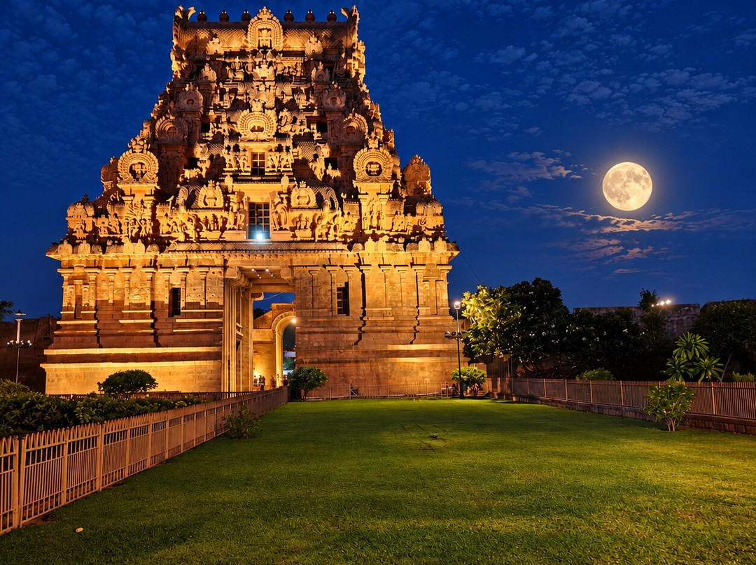 Brihadeeswara Temple-坦加布尔必去景点