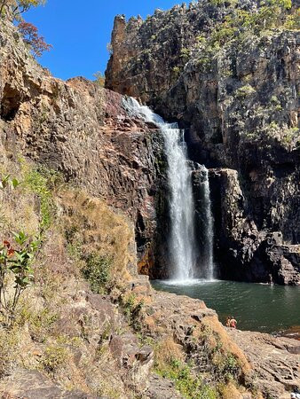 Vale do Rio Macaco waterfall景点图片