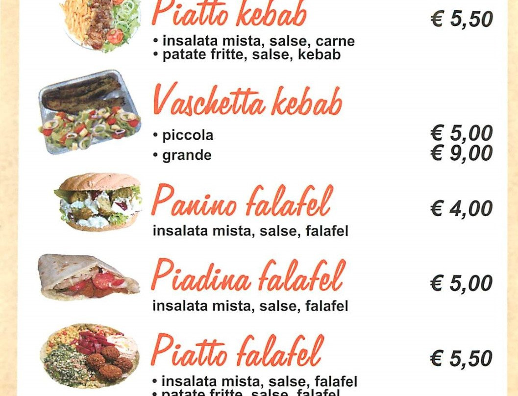 Mafalda Pizza Piadine Kebab