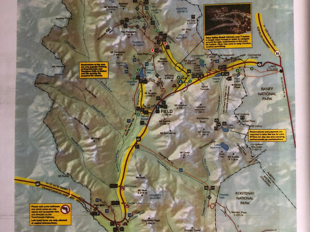 Yoho National Park景点图片